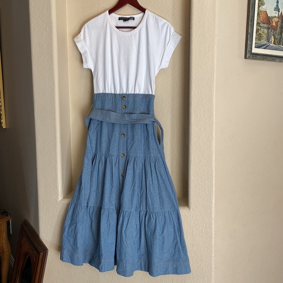 Veronica Breard Jean Dress. - Picture 6 of 11